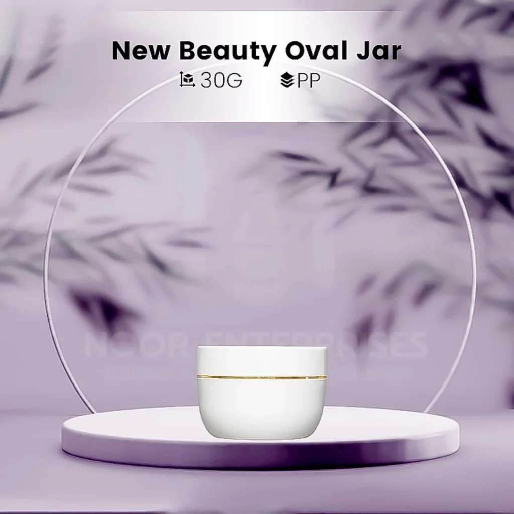 PP 30gm oval jar