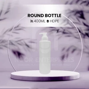 HDPE Plastic round Container 400ml
