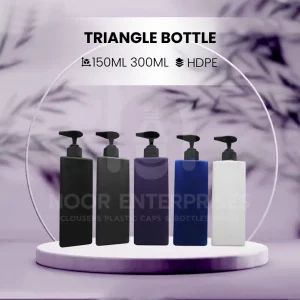 150ml -300ml triangle HDPE bottle